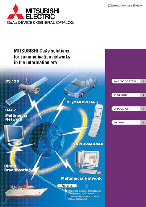 Mitsubishi Electric GaAs Devices Catalogue