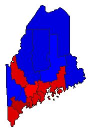 2018 Gubernatorial General Election Results - Maine