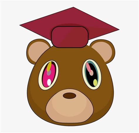 Graduation Bear Kanye West Download - Graduation Transparent PNG - 594x710 - Free Download on ...