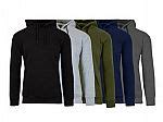 3-Pack Men's Fleece-Lined Pullover Fashion Hoodies $17 and more