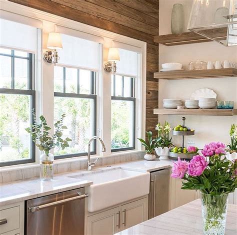 Modern White Kitchen With Wood Accents