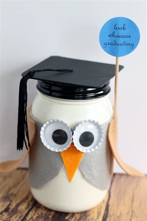 How to Make a Graduation Mason Jar Gift - Angie Holden The Country Chic Cottage