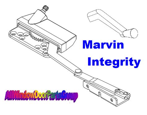 Marvin Integrity Casement Window Part | Old Style Crank Operators | All ...