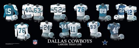 Dallas Cowboys Uniform and Team History | Heritage Uniforms and Jerseys and Stadiums - NFL, MLB ...