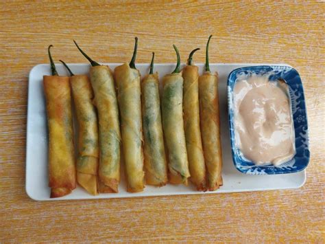 Cheese Dynamite Lumpia (Chili Cheese Stick) - The Odehlicious