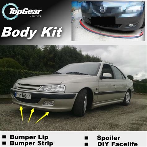 Aliexpress.com : Buy Bumper Lip Deflector Lips For Peugeot Pars 1999 ...