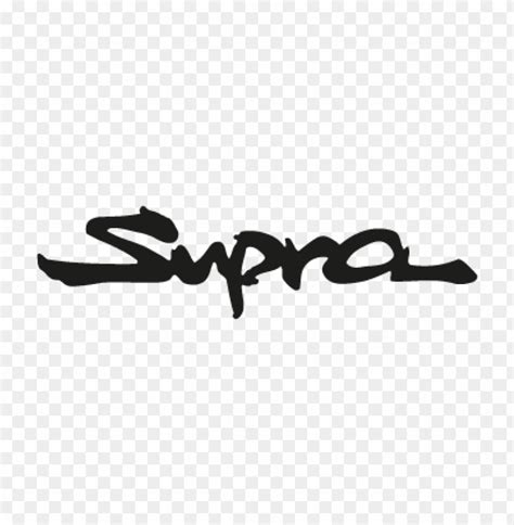 Supra Vector Logo Download Free - 467831 | TOPpng