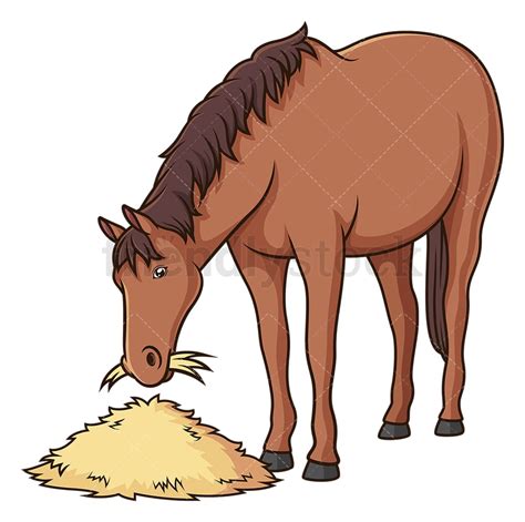 Cartoon Pile Of Hay Clipart