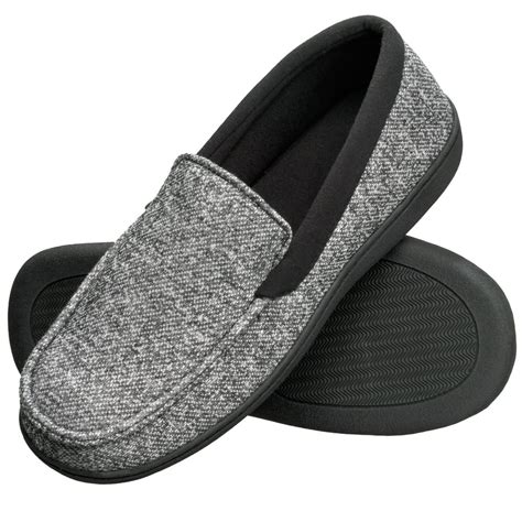 Hanes - Hanes Men's Memory Foam Odor Free Slippers - Walmart.com - Walmart.com