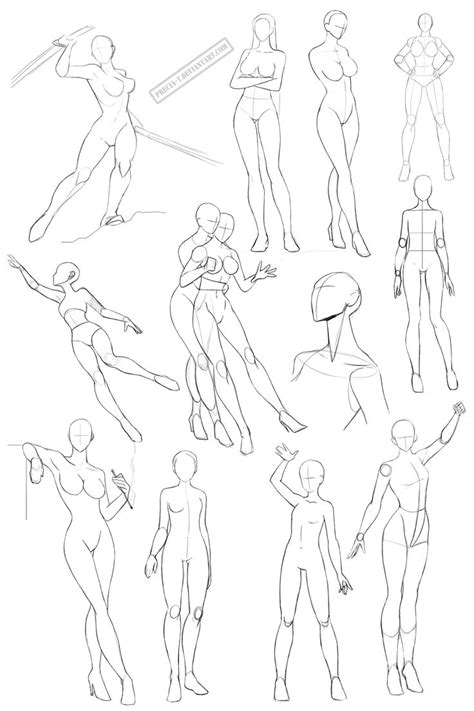 Female Body Poses Drawing Reference : Pose Reference 6 By Silenceinsilver On Deviantart ...