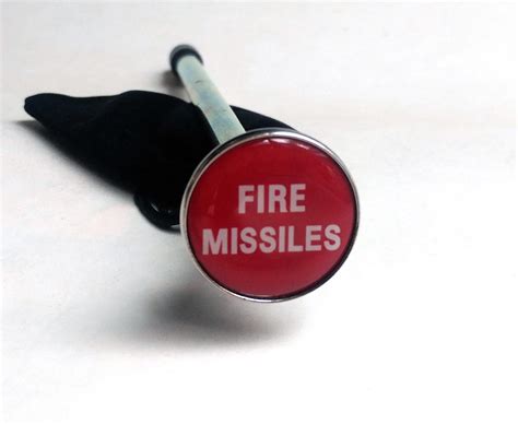 007 FIRE MISSILES BUTTON SHOOTER ROD – S4 PINBALL