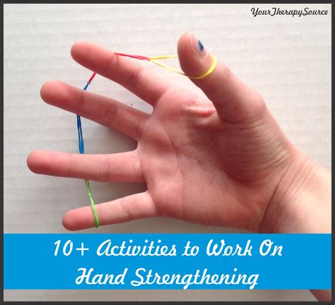 Hand Strengthening Activities for Kids - Your Therapy Source