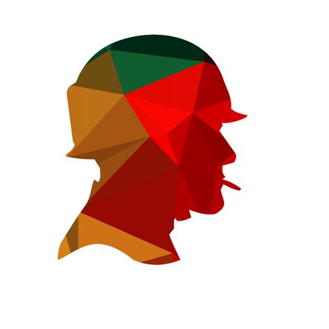 Download #FF00FF Soldier Silhouette Low Poly SVG | FreePNGImg