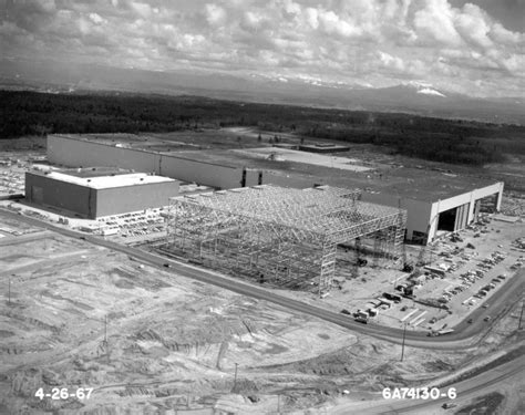 Boeing Everett Factory Construction : AirlineReporter