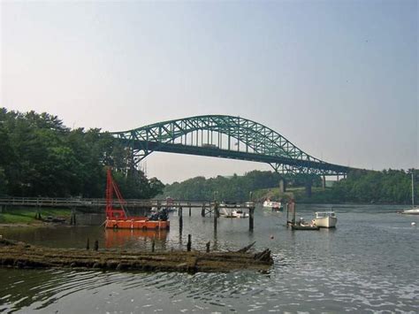 Piscataqua River Bridge | Piscataqua River Bridge that crosses ...