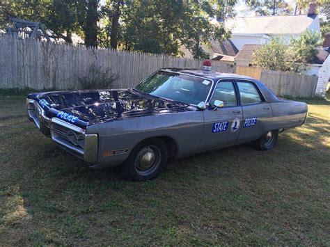 For Sale - 1972 Plymouth Fury I Virginia State Police car | For C Bodies Only Classic Mopar Forum