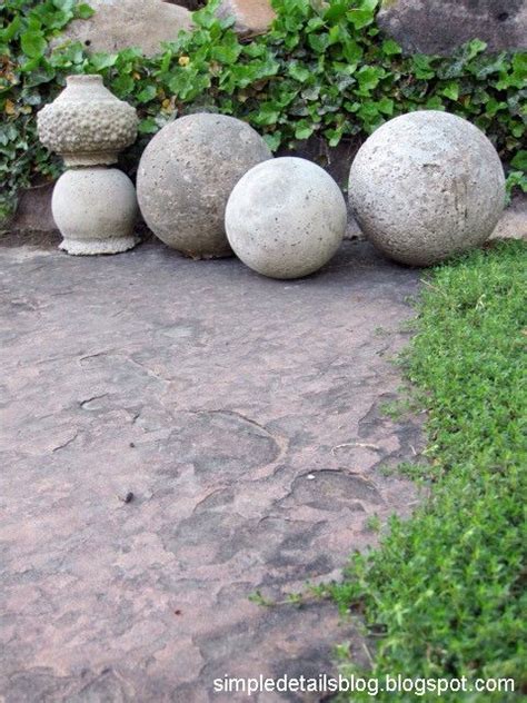 Simple Details: diy restoration hardware garden spheres... | Garden spheres, Outdoor herb garden ...