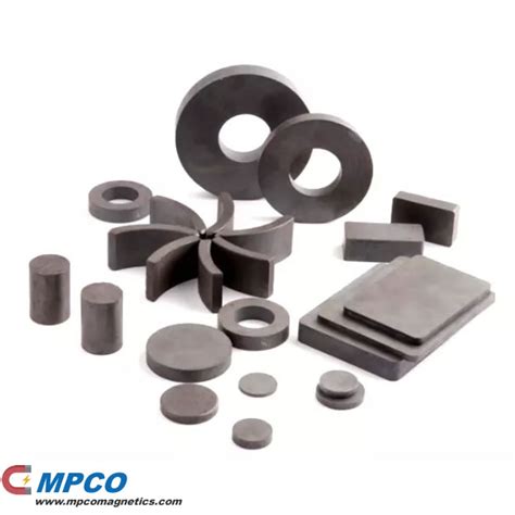 Segment Shaped Generator Ferrite Magnets Y20 - MPCO Magnets