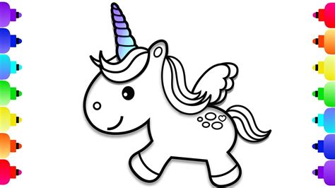 Hudtopics: Baby Unicorn Coloring Pages