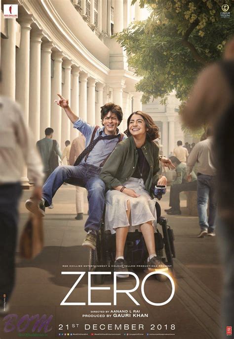 Anushka Sharma and Shahrukh Khan starrer ZERO movie poster photo - Anushka Sharma and Shahrukh ...