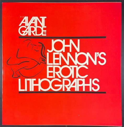 Vintage mag: Avant Garde - John Lennon's Erotic Lithographs