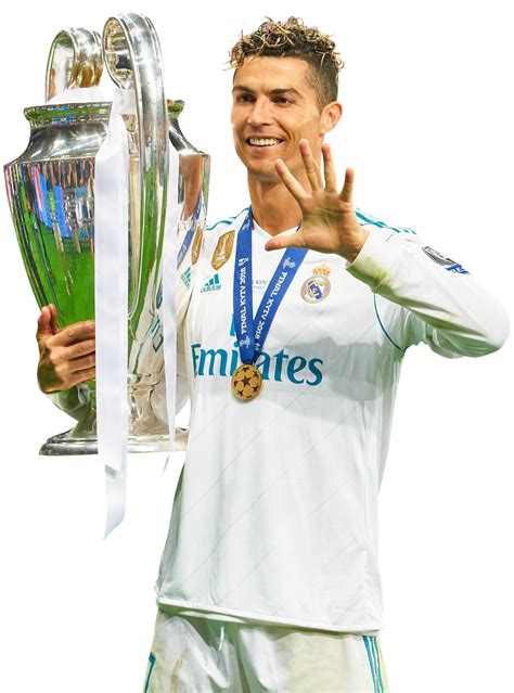 Cristiano Ronaldo Real Madrid football render - FootyRenders