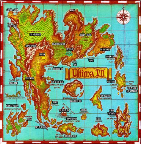 The Crafty Goblin: Video Game Terrain Inspiration - Ultima 7