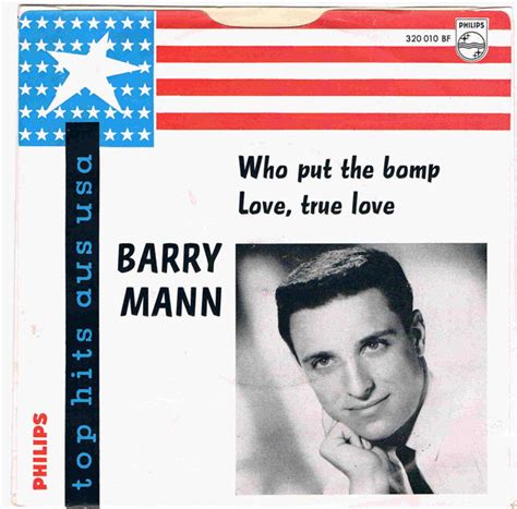 Barry Mann - Who Put The Bomp (1961, Vinyl) | Discogs