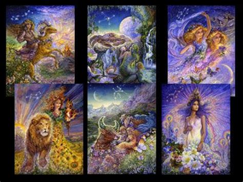 Josephine Wall Zodiac | Josephine Wall Zodiac Puzzles http://ispeakuspeak.blogspot.com/ | Cose