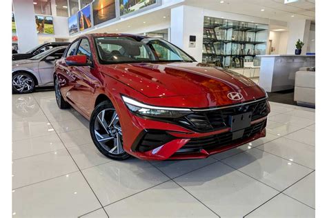 2024 Hyundai i30 Premium in Red | New Sedan | Hoppers Crossing VIC