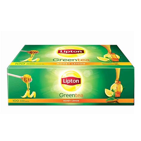 Lipton Green Tea Honey Lemon100 Pieces Bags – Super Malda Ka Super Market