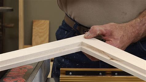 How to Make a Glass Panel Door Frame with Half-lap Joints