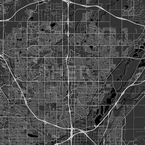 Northglenn, Colorado - Area Map - Dark - HEBSTREITS Sketches | Area map, Dark, Background