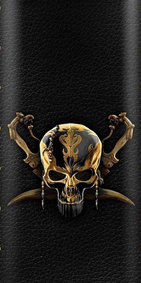 Download Golden pirate skull wallpaper by IRLegend - 47 - Free on ZEDGE ...