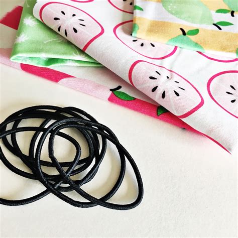 How to Make Knotted Hair Ties - The Polka Dot Chair