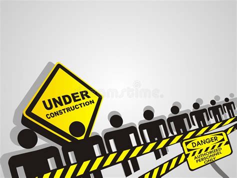 Under Construction Background Royalty Free Stock Photo - Image: 9590045