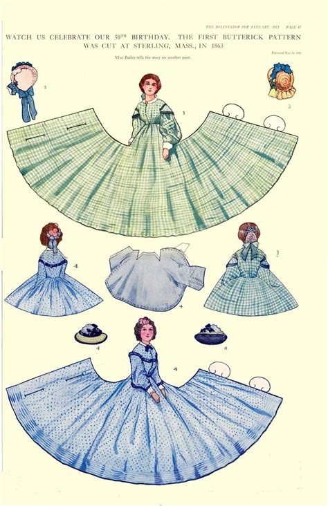 Vintage Paper Dolls Printable