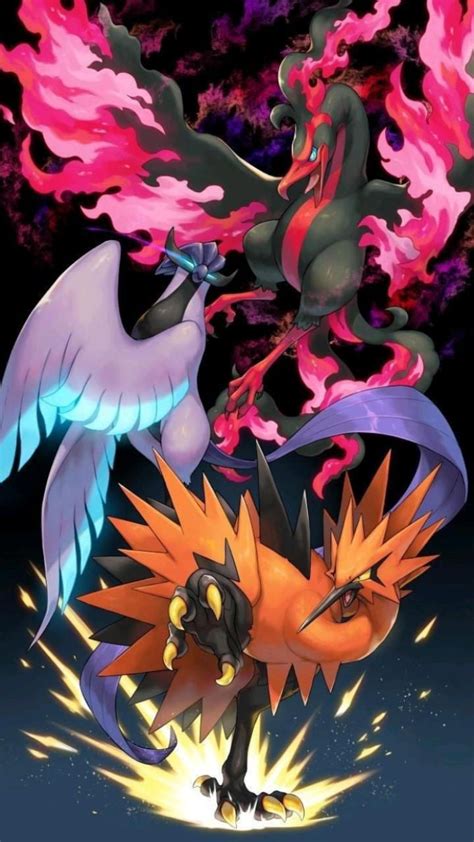 Legendary pokemon legendary birds – Artofit