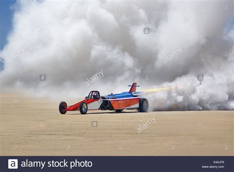 Blue Flame Rocket Car High Resolution Stock Photography and Images - Alamy