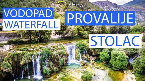 Bosna i Hercegovina - Vodopad Provalije - Stolac (Bosnia & Herzegovina - Provalije Waterfall ...