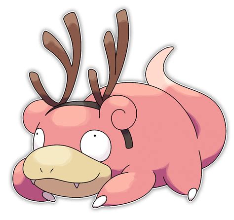 Slowpoke - Commission by Smiley-Fakemon on DeviantArt