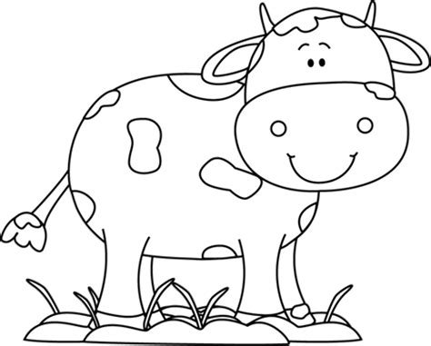 Download High Quality cow clipart black and white cute Transparent PNG Images - Art Prim clip ...