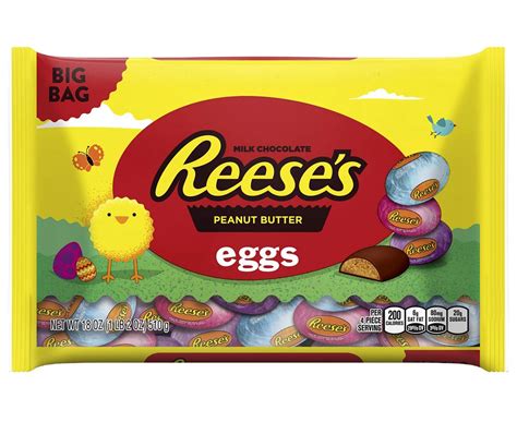 Reese's Milk Chocolate Peanut Butter Mini Eggs Big Bag 510g | GroceryRun.com.au