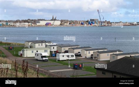 Peterhead Harbour Stock Photo - Alamy