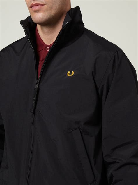 Fred perry Sailing Jacket in Black for Men | Lyst