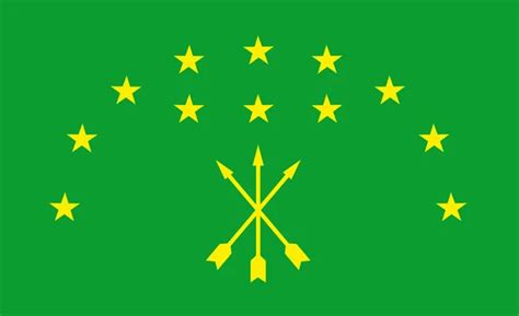 Adygea flag Stock Photo by ©tony4urban 72746655