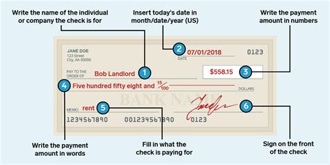 How to write a check, in 6 steps - Business Insider