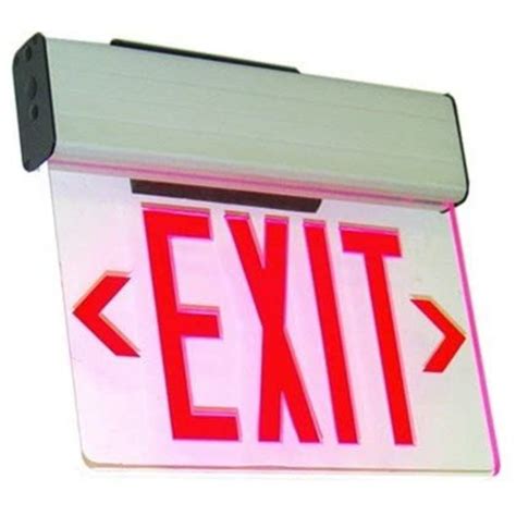 Ciata Lighting Aluminum Surface-Mounted LED Exit Sign - Wayfair Canada