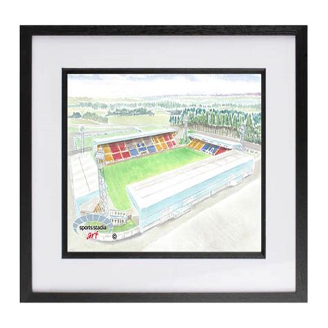 St Johnstone Fc Mc Diarmid Stadium Art Print By Sports Stadia Art