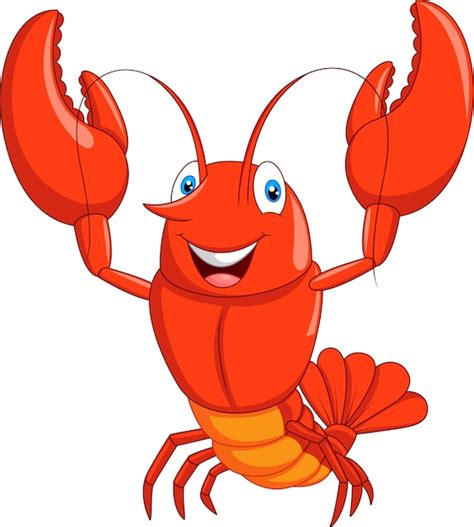 Premium Vector | Cartoon lobster illustration